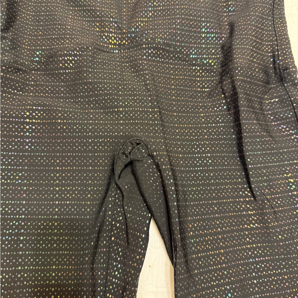 SPANX Black and Gray Patterned Leggings Set - Picture 5 of 7